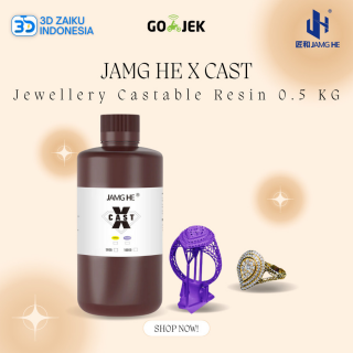 Jamg He X Cast Jewellery Castable Resin 0.5 KG for 3D Printer MSLA DLP